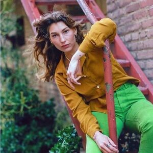 Big Bud Press Mustard Long Sleeve Panty Shirt